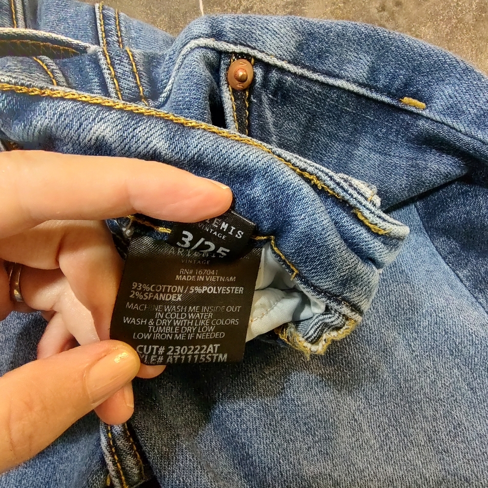 Artemis Design Co Blue Straight Leg Jeans - Picture 5 of 5